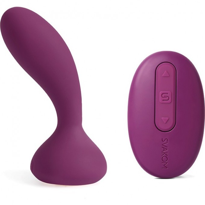 Анальный вибромассажер SVAKOM JULIE VIOLET SPM-04W
