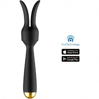 Интерактивный нагревающийся Wand-вибромассажер SVAKOM EMMANEO